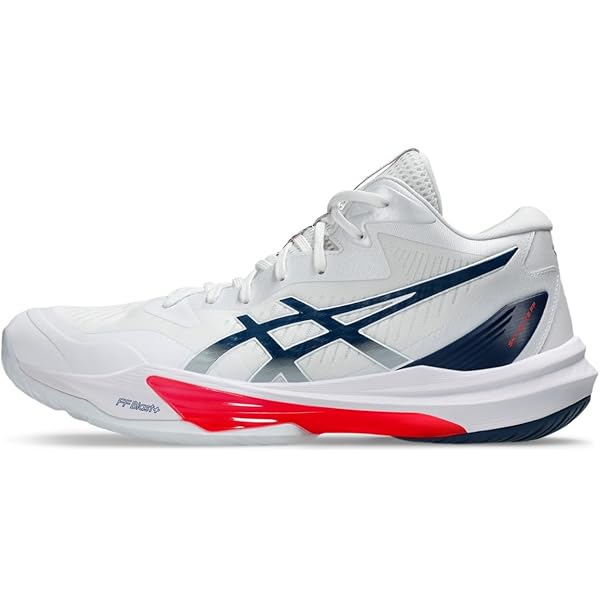 ASICS RISE 2バレーボールシューズ ホワイト/オレンジ/ネイビ Asics Metarise 2 White Indigo Fog 1051A089-100 Men's Sizes | eBay